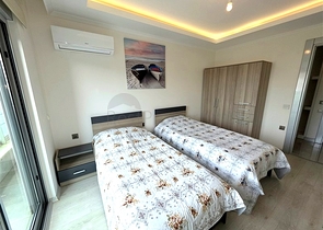 Квартира 3+1 в благоустроенном жилом комплексе района Оба