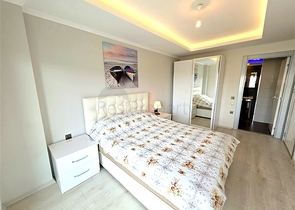 Квартира 3+1 в благоустроенном жилом комплексе района Оба