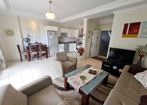 Светлая меблированная квартира 2+1 в районе Оба