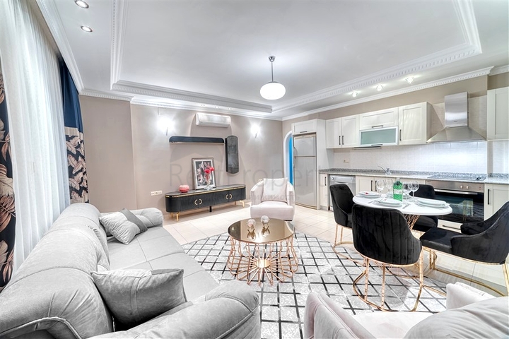 Уютная меблированная квартира 2+1 в районе Оба