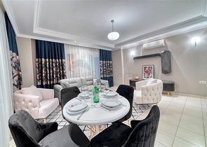 Уютная меблированная квартира 2+1 в районе Оба