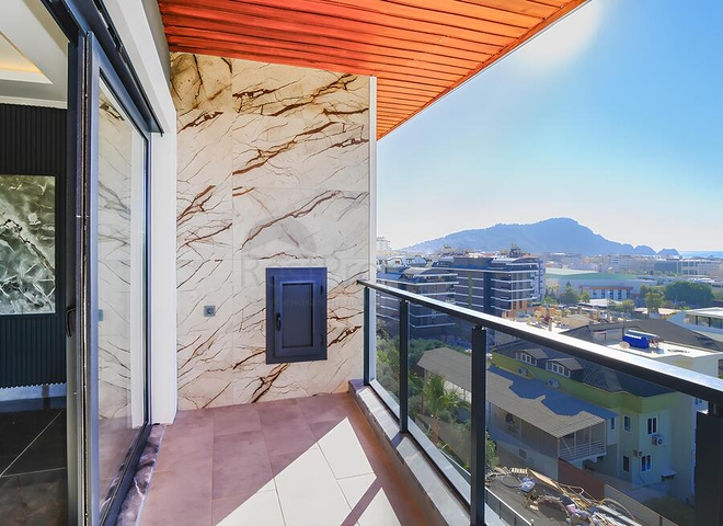 Современная квартира 2+1 в районе Клеопатра, Алания