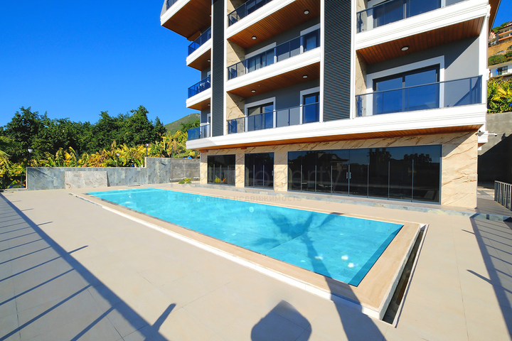 Современная квартира 2+1 в районе Клеопатра, Алания