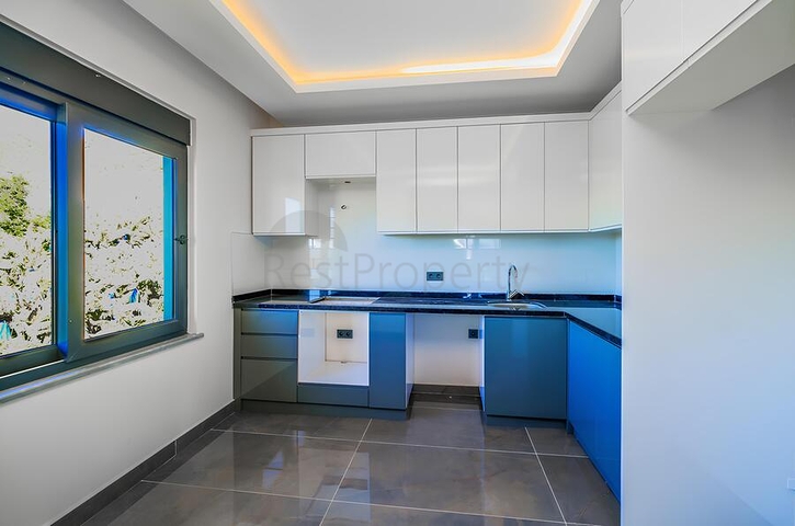 Современная квартира 2+1 в районе Клеопатра, Алания