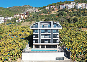 Современная квартира 2+1 в районе Клеопатра, Алания