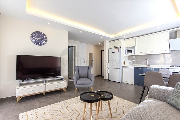 Уютная меблированная квартира 1+1 в Махмутларе