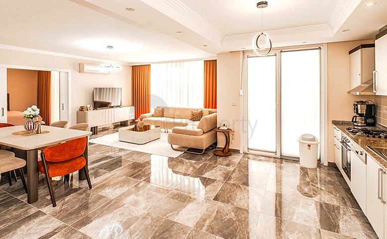 Уютная меблированная квартира 2+1 в развитом жилом комплексе