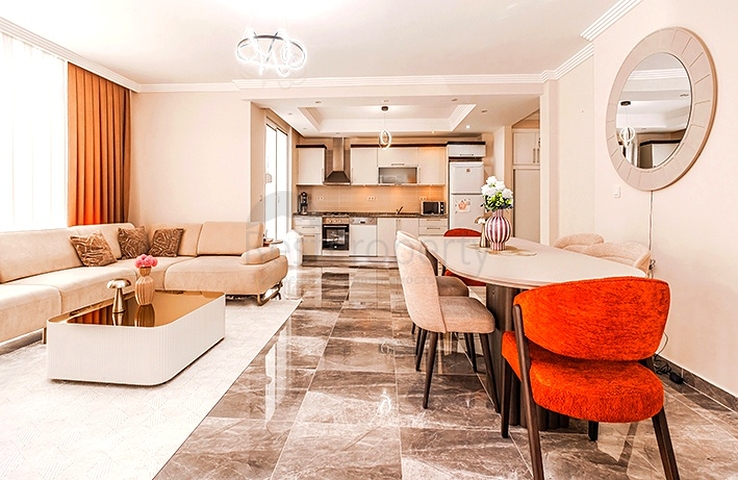 Уютная меблированная квартира 2+1 в развитом жилом комплексе