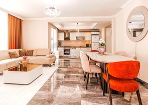 Уютная меблированная квартира 2+1 в развитом жилом комплексе