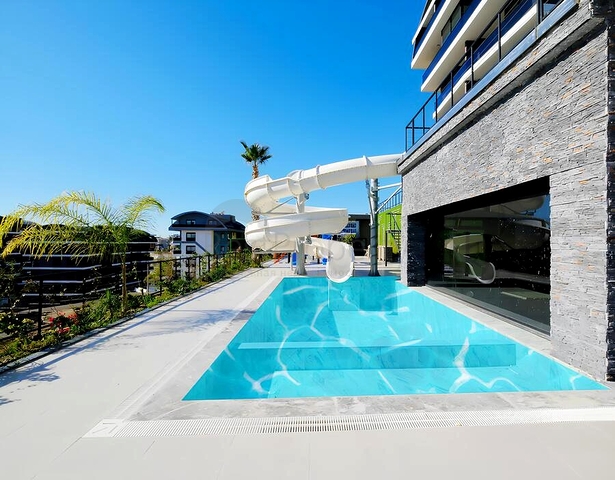 Современная квартира 1+1 в благоустроенном жилом комплексе района Клеопатра