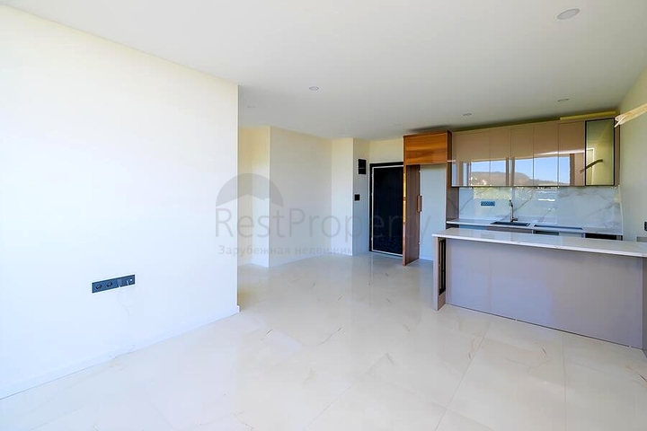 Современная квартира 1+1 в благоустроенном жилом комплексе района Клеопатра