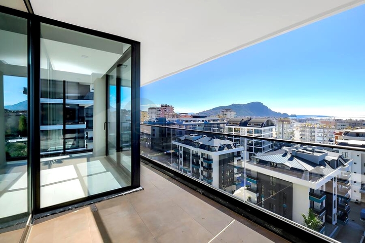 Современная квартира 2+1 в новом жилом комплексе района Клеопатра