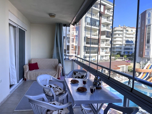 Уютная меблированная квартира в развитом жилом комплексе Авсаллара