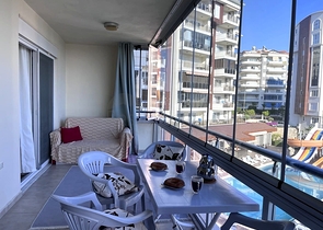 Уютная меблированная квартира в развитом жилом комплексе Авсаллара