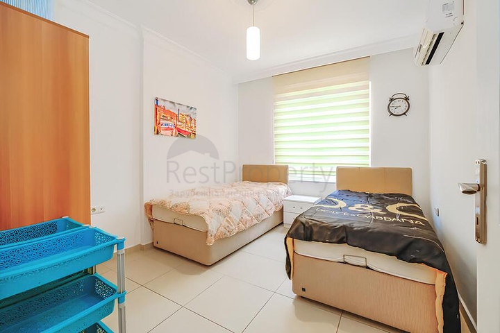 Уютная меблированная квартира 1+1 в жилом комплексе с бассейном