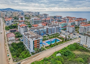 Просторный пентхаус 3+1 с террасой в современном жилом комплексе