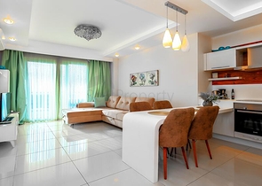 Уютная меблированная квартира 1+1 в развитом жилом комплексе