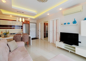 Уютная меблированная квартира 1+1 в развитом жилом комплексе