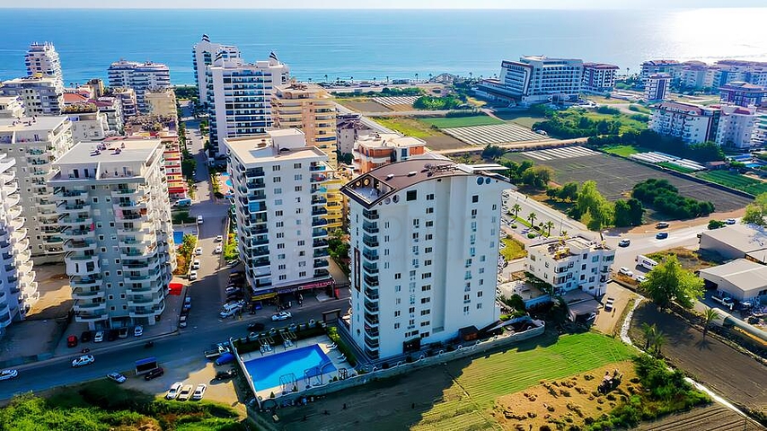 Меблированная квартира 1+1 в ухоженном жилом комплексе