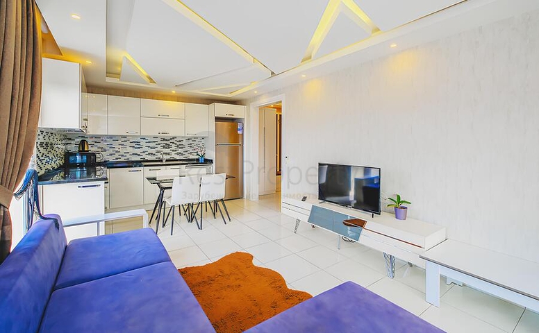 Меблированная квартира 1+1 в ухоженном жилом комплексе