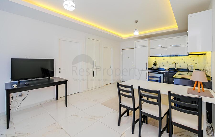 Светлая меблированная квартира 1+1 для комфортной жизни