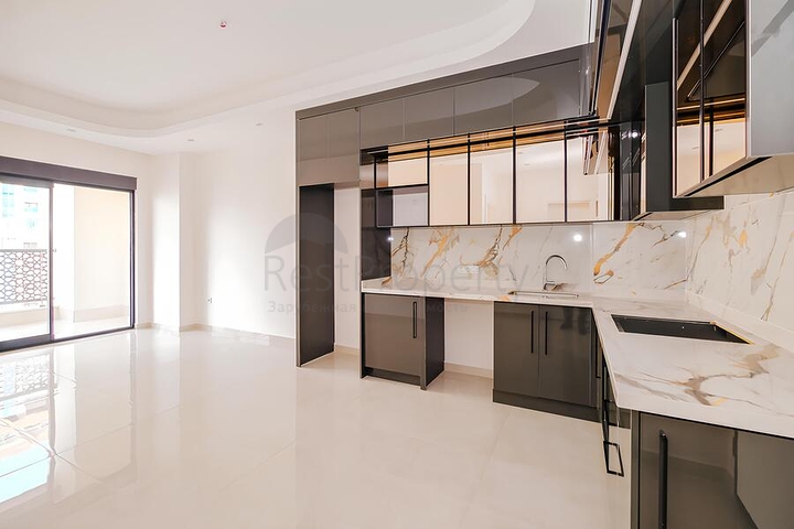 Современная 1+1 квартира в развитом жилом проекте