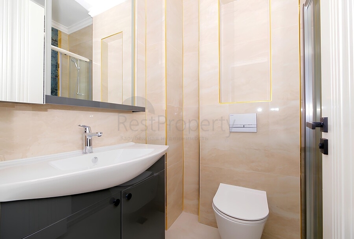 Современная 1+1 квартира в развитом жилом проекте