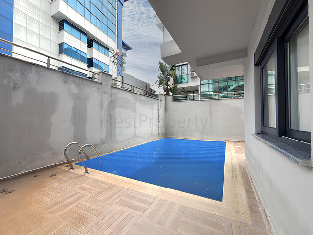 Уютная меблированная квартира 1+1 в современном доме района Клеопатра