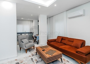 Уютная меблированная квартира 1+1 в современном доме района Клеопатра