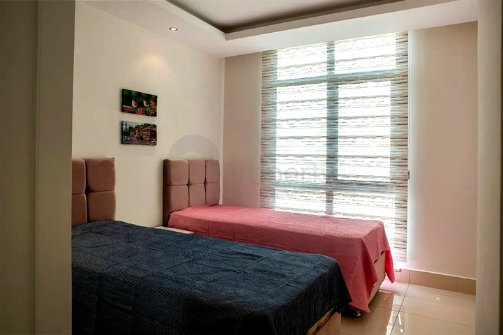 Светлая меблированная квартира 2+1 в развитом жилом комплексе