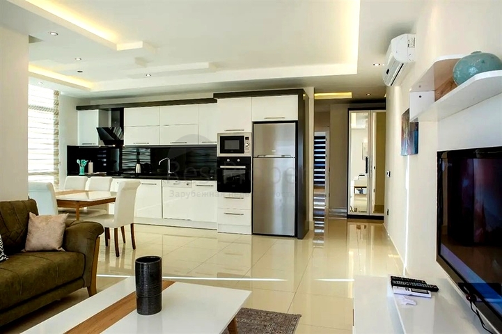 Светлая меблированная квартира 2+1 в развитом жилом комплексе