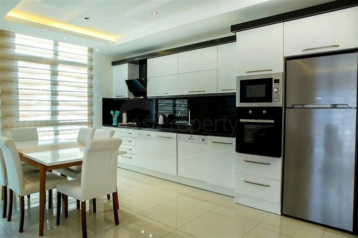 Светлая меблированная квартира 2+1 в развитом жилом комплексе