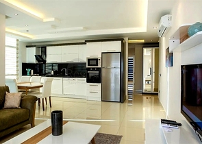 Светлая меблированная квартира 2+1 в развитом жилом комплексе