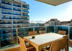 Светлая меблированная квартира 2+1 в развитом жилом комплексе