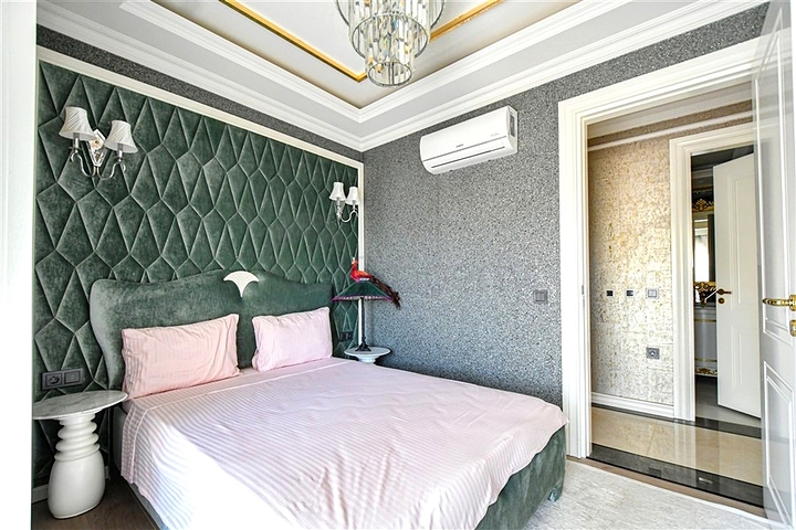 Современная меблированная квартира 2+1 в центре Алании