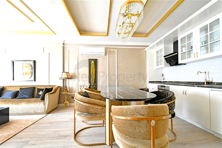 Современная меблированная квартира 2+1 в центре Алании