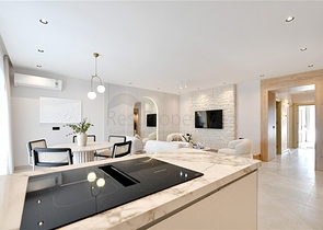 Стильная квартира 2+1 с продуманной планировкой в районе Тосмур