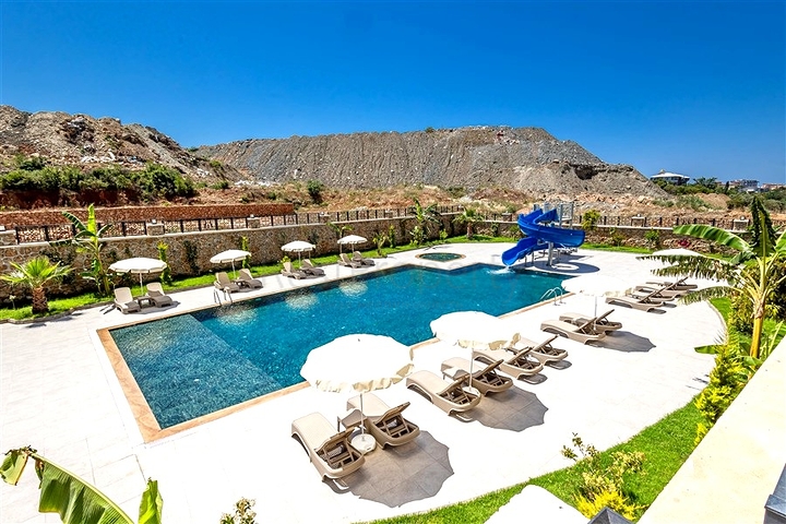 Современная квартира 1+1 в новом жилом комплексе района Оба