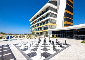 Современная квартира 1+1 в новом жилом комплексе района Оба