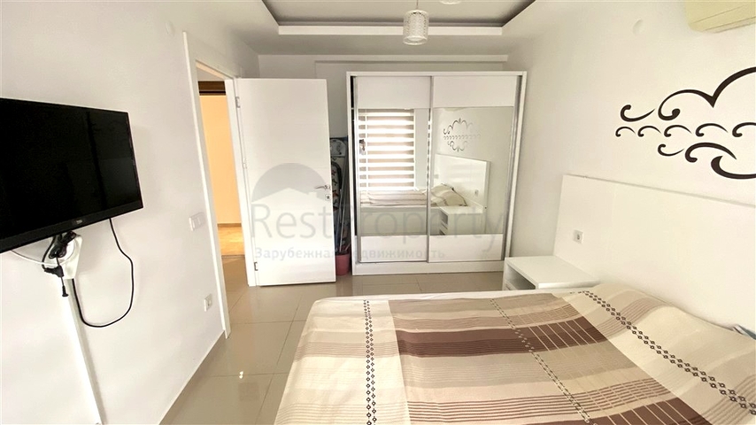 Светлая меблированная квартира 1+1 в развитом районе Клеопатра