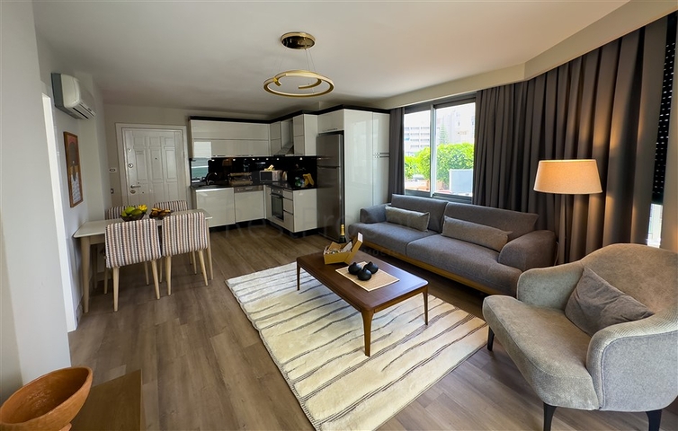 Уютная меблированная квартира 2+1 в районе Оба