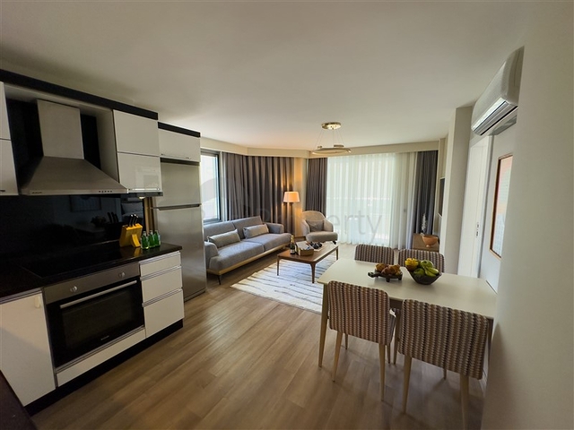 Уютная меблированная квартира 2+1 в районе Оба