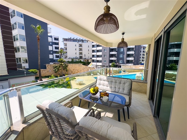 Уютная меблированная квартира 2+1 в районе Оба