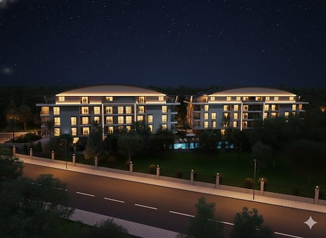 Предлагаются квартиры в комплексе планировки 1+1 ,2+1 и 3+1 дуплексы в районе Коньяалты - Анталия