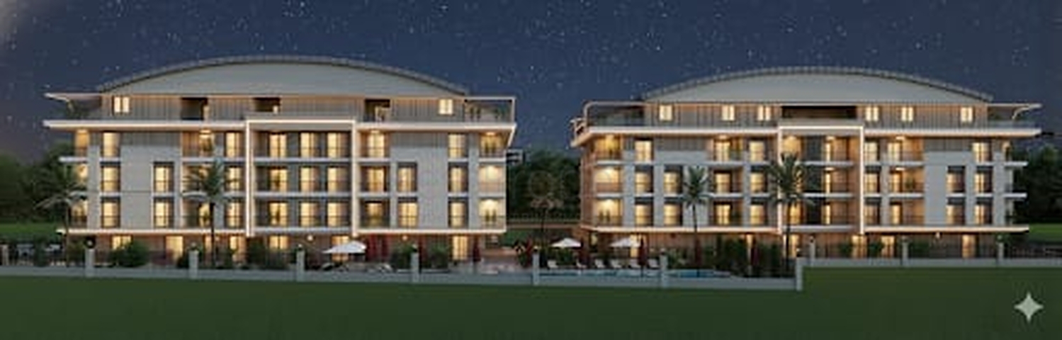 Предлагаются квартиры в комплексе планировки 1+1 ,2+1 и 3+1 дуплексы в районе Коньяалты - Анталия