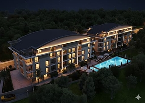 Предлагаются квартиры в комплексе планировки 1+1 ,2+1 и 3+1 дуплексы в районе Коньяалты - Анталия