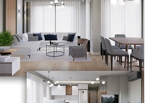 Уникальный проект , квартиры планировки 1+1 , 2+1 и 3+1 дуплекс  в микрорайоне Лара - Анталия 