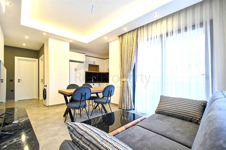 Квартира 1+1 с инфраструктурой комплекса в районе Махмутлар