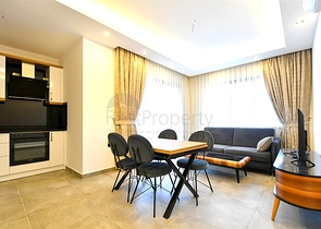 Квартира 1+1 с инфраструктурой комплекса в районе Махмутлар