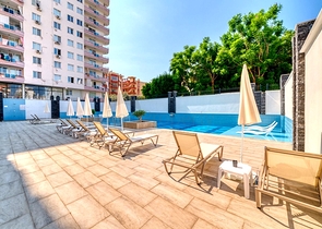 Квартира 1+1 с инфраструктурой комплекса в районе Махмутлар